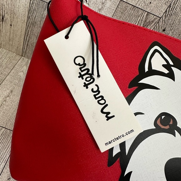 NWT Marc Tetro Westie Cosmetic Bag - Picture 2 of 9